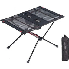 Розкладний стіл полегшений Naturehike NH19Z027-Z, сітка/ алюміній, чорний