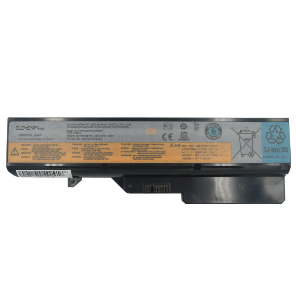 Батарея Elements MAX для Lenovo IdeaPad B470 B570 G460 G560 G570 V360 V470 V570 Z370 Z460 Z560 Z565 Z570 11.1V 5200mAh (G460-3S2P-5200)