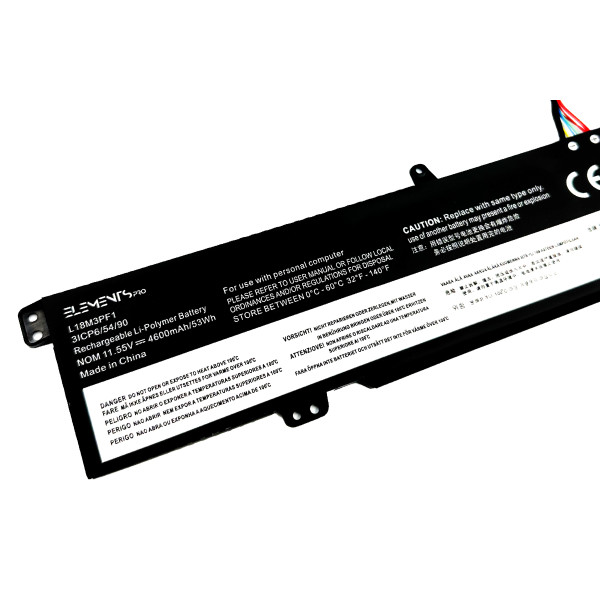 Батарея Elements PRO для Lenovo IdeaPad L340-15IRH L340-17IRH Gaming 11.55V 4600mAh (L18M3PF1-3S1P-4600)