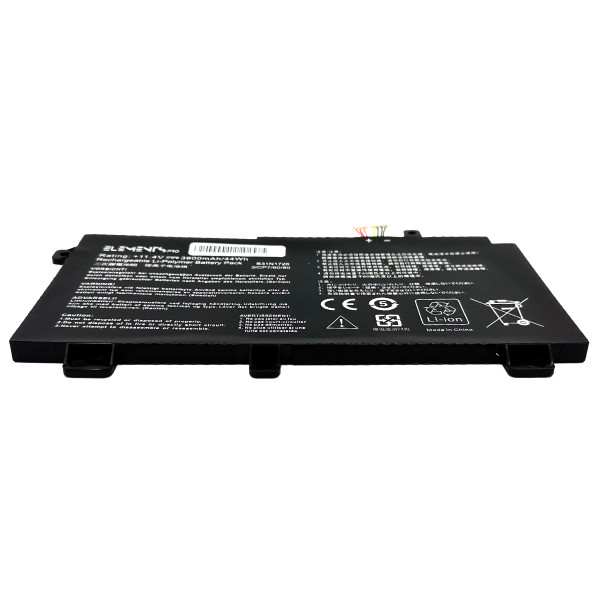 Батарея Elements PRO для Asus TUF Gaming FX504GM FX505DD FX80GE FX86FM A17 FA706II A15 FA506IU Station PX504GD PX505GD  11.4V 3900mAh Short cable (B31N1726-3S1P-3900)