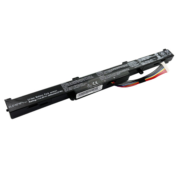 Батарея Elements MAX для Asus ROG GL553VD GL553VE GL553VW GL753V GL752VW FX53VD 14.4V 2600mAh (A41N1611-4S1P-2600)