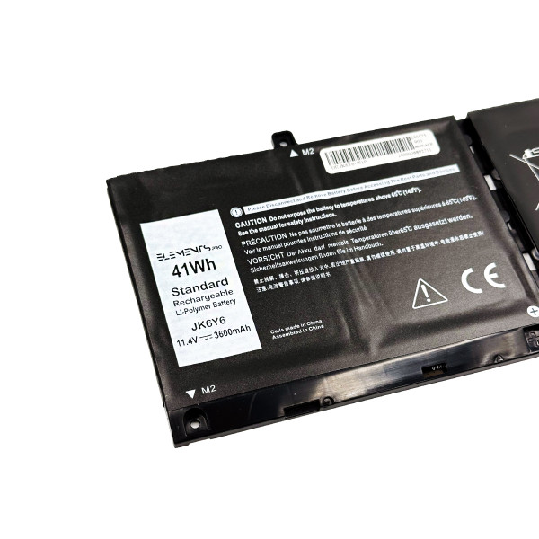 Батарея Elements PRO для Dell Vostro 5401 5402 5501 5502 Latitude 3410 3510 Inspiron 5300 5301 5400 5401 5402 5405 5408 5501 5502 11.4V 3600mAh (JK6Y6-3S1P-3600)