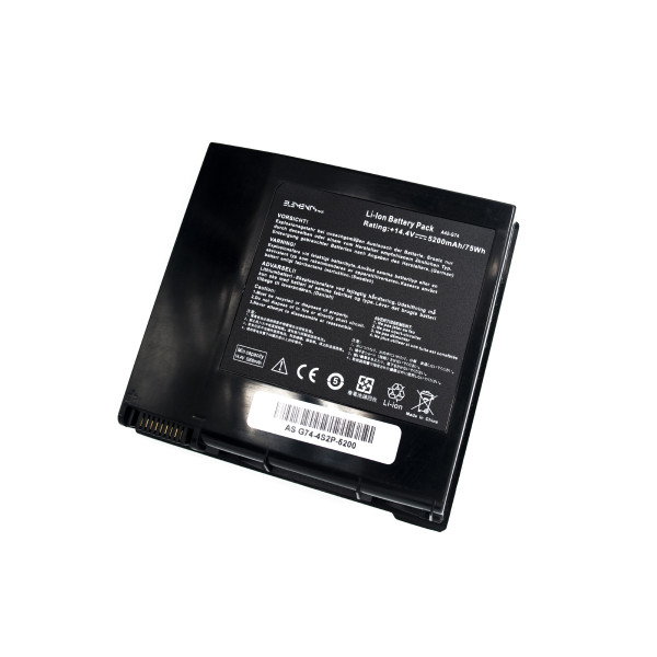 Батарея Elements MAX для Asus G74J G74JH G74S G74SX G74SW 14.4V 5200mAh 75Wh (G74-4S2P-5200)