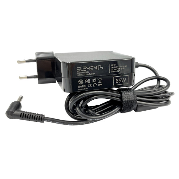 Блок живлення (адаптер) для Asus 19V 3.42A 65W 4.0*1.35 Elements (Q70-ZWA65)