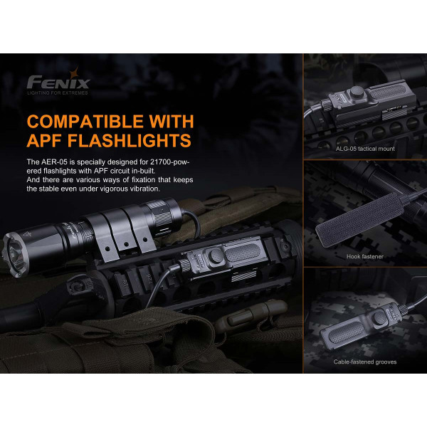 Виносна кнопка для туристичного ліхтаря Fenix AER-05