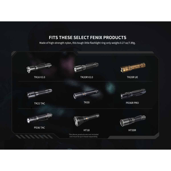 Кільце для тримання ліхтаря Fenix ALR-01