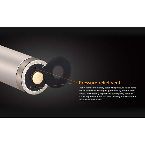 Акумулятор 18650 Fenix 3500 mAh (1 штука)