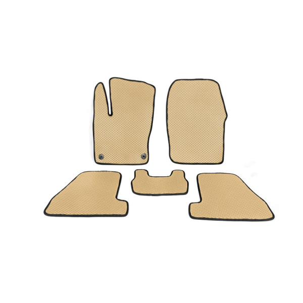 Килимки EVA (бежеві) для Ford Focus III 2011-2017 рр (DD-eva119184)