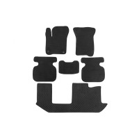 Килимки EVA (3 ряди, чорні) для Dodge Journey 2008-2020 рр (DD-eva471254)