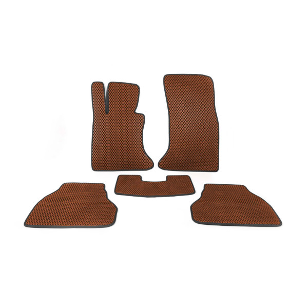 Килимки EVA (коричневі) для BMW 5 серія E-60/61 2003-2010 рр (DD-eva114612)