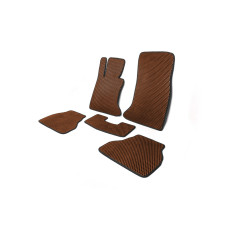 Килимки EVA (коричневі) для BMW 5 серія E-60/61 2003-2010 рр (DD-eva114612)