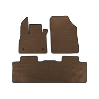 Килимки EVA (5-ти місний, Коричневий) для Renault Espace 2014- рр (DD-eval-rn-89-33)
