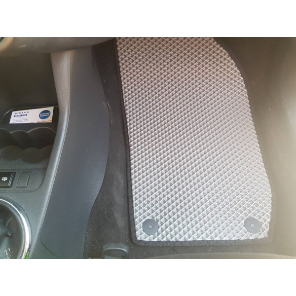 Килимки EVA (сірі) для Skoda Fabia 2007-2014 рр (DD-eva113475)