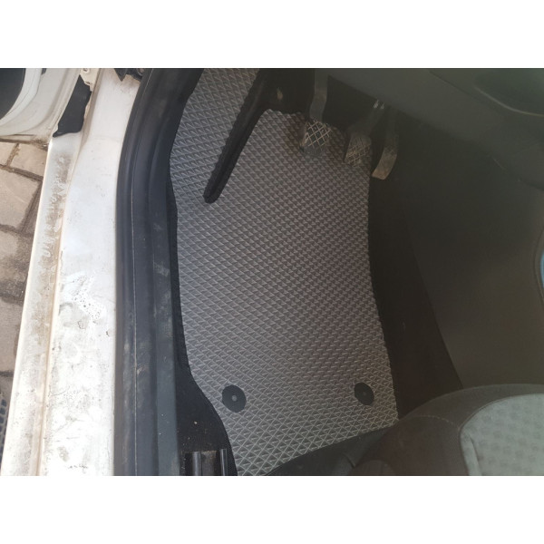 Килимки EVA (сірі) для Skoda Fabia 2007-2014 рр (DD-eva113475)