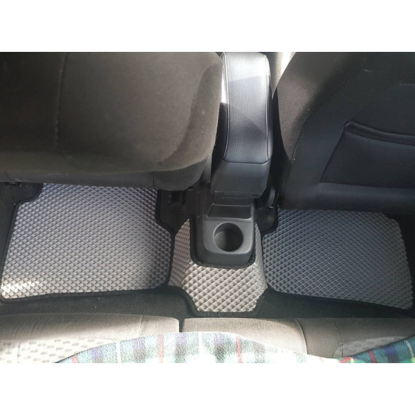 Килимки EVA (сірі) для Skoda Fabia 2007-2014 рр (DD-eva113475)