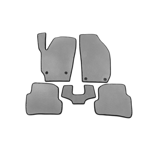 Килимки EVA (сірі) для Skoda Fabia 2007-2014 рр (DD-eva113475)