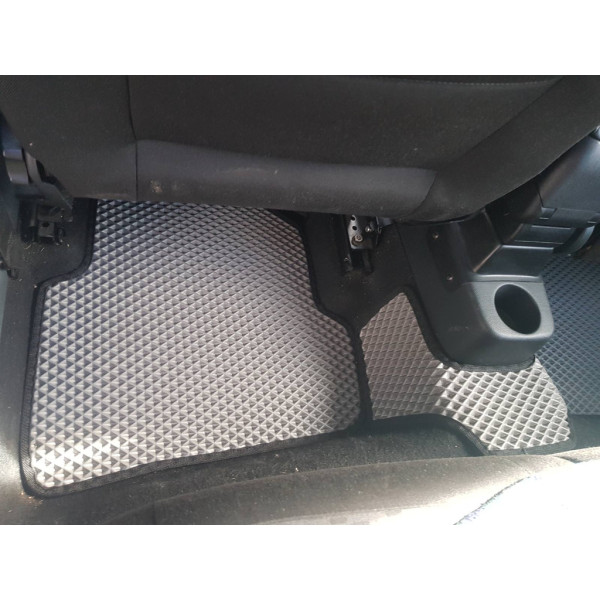 Килимки EVA (сірі) для Skoda Fabia 2007-2014 рр (DD-eva113475)