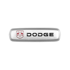 Шильдик алюмінієвий для килимків (1шт) для Тюнінг Dodge (DD-ddm0011)