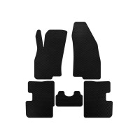 Килимки EVA (2011-2018, HB, 3-х дверний, Чорний) для Fiat Punto Grande/EVO рр (DD-eval-fia-36)
