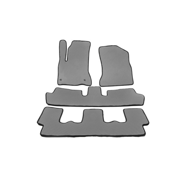 Килимки EVA (3 ряди, сірі) для Citroen C-4 Picasso 2006-2013 рр (DD-eva117950)