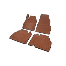 Килимки EVA (цегляні) 2 шт, передні для Volkswagen Caddy 2004-2010 рр (DD-eva73770)