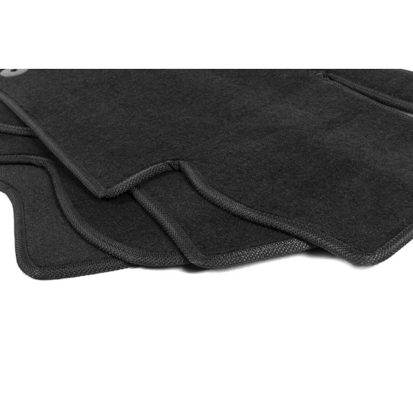 Килимок багажника текстильний Premium передній (2012-2021, чорний) для Tesla Model S 2016- рр (DD-vorsb-p-90967)