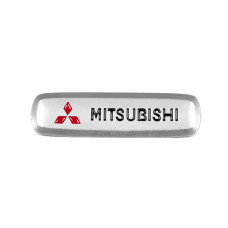 Шильдик алюмінієвий для килимків (1шт) для Тюнінг Mitsubishi (DD-ddm0023)