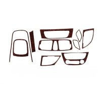 Накладки на панель Meric Дерево (Малий комплект) для Renault Megane III 2009-2016 рр (DD-37303uz)