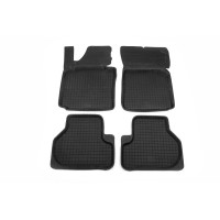 Гумові килимки з бортом (4 шт, Polytep) для Volkswagen Golf 5 2003-2009 рр (DD-1043851b)