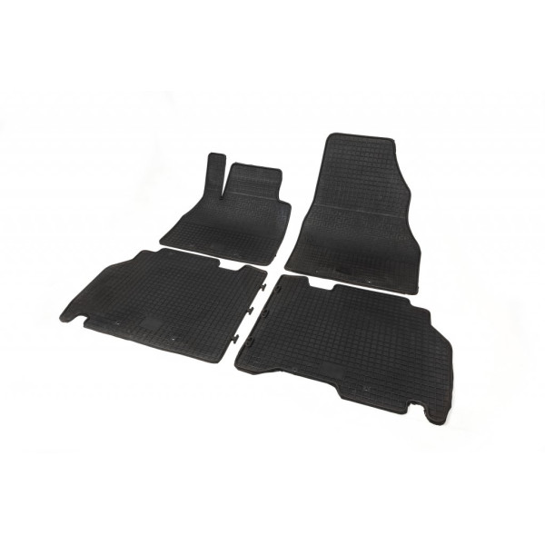 Гумові килимки (4 шт, Polytep) для Renault Kangoo 2008-2020 рр (DD-1018174b)