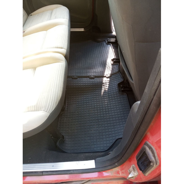 Гумові килимки (4 шт, Polytep) для Renault Kangoo 2008-2020 рр (DD-1018174b)