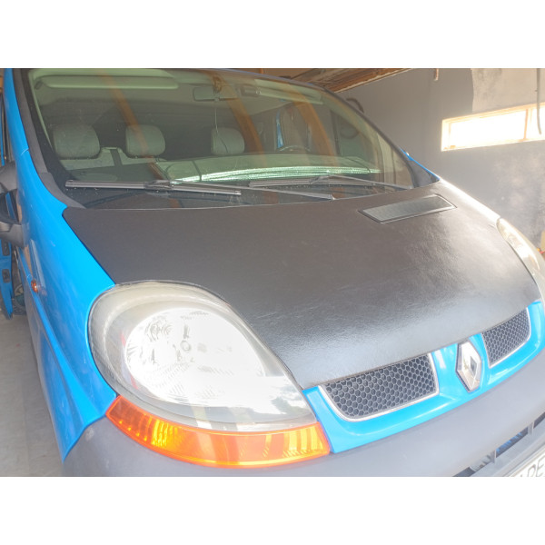 Чохол капота (шкірозамінник) для Renault Trafic 2001-2015 рр (DD-chk-014)