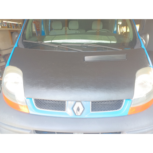 Чохол капота (шкірозамінник) для Renault Trafic 2001-2015 рр (DD-chk-014)