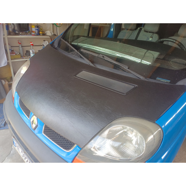 Чохол капота (шкірозамінник) для Renault Trafic 2001-2015 рр (DD-chk-014)
