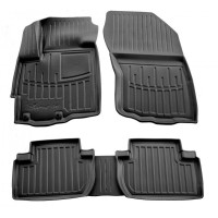 Килимки Stingray 3D (5 шт, поліуретан) для Mitsubishi Outlander 2006-2012 рр (DD-5013145)