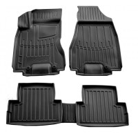 Килимки Stingray 3D (5 шт, поліуретан) для Nissan X-trail T31 2007-2014 рр (DD-5014145)