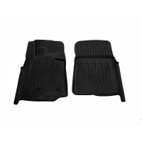 Передні килимки Stingray 3D (2 шт) для Mitsubishi Pajero Wagon IV 2006-2021 рр (DD-5013032)