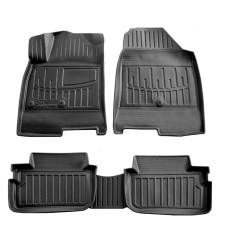 Килимки Stingray 3D (electric) (USA) (5 шт, поліуретан) для Hyundai Ioniq 2016-2022 рр (DD-5009375)