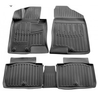 Килимки Stingray 3D (5 шт, поліуретан) для Hyundai Sonata YF 2010-2014 рр (DD-5009285)