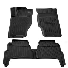 Килимки Stingray 3D (5 шт, поліуретан) для Kia Sorento I BL 2002-2009 рр (DD-5010025)