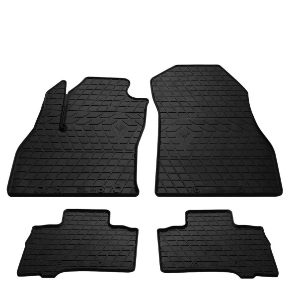 Гумові килимки (Stingray) 4 шт, Premium - без запаху гуми для Peugeot Bipper 2008-2017 рр (DD-1006164)
