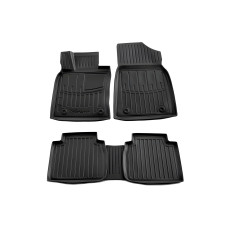 Килимки Stingray 3D (4 шт, поліуретан) для Kia Sportage 2004-2010 рр (DD-5010034)