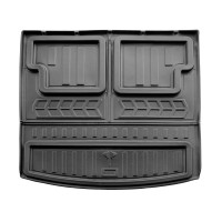Килимок в багажник Stingray 3D (Allspace, USA, 7-місний зі складеним 3-м рядом) для Volkswagen Tiguan 2016-2023 рр (DD-6024471)