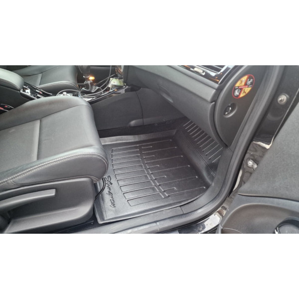 Килимки Stingray 3D (5 шт, поліуретан) для Renault Megane III 2009-2016 рр (DD-5018015)