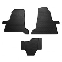 Гумові килимки (3 шт, Stingray Premium) Premium - без запаху для Ford Transit 2000-2014 рр (DD-1007173)