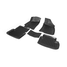 Килимки Stingray 3D (5 шт, поліуретан) для Daewoo Lanos 1998-2017 рр (DD-5005015)