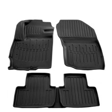 Килимки Stingray 3D (5 шт, поліуретан) для Mitsubishi ASX 2010-2023 рр (DD-5013045)