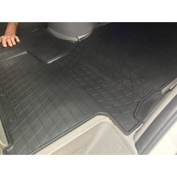 Гумові килимки (3 шт, Stingray) 1-20251 для Mercedes Sprinter W906 2006-2018 рр (DD-1012314)