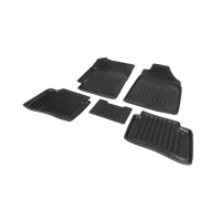 Килимки Stingray 3D (5 шт, поліуретан) для Hyundai Accent 2017-2023 рр (DD-5009055)