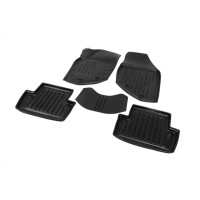 Килимки Stingray 3D (5 шт, поліуретан) для Volvo S60 2000-2009 рр (DD-5037065)